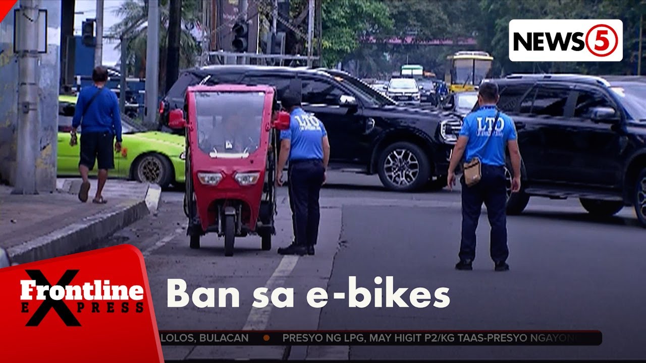10, huli sa unang araw ng e-trike at e-bike ban sa EDSA, iba pang main roads sa NCR