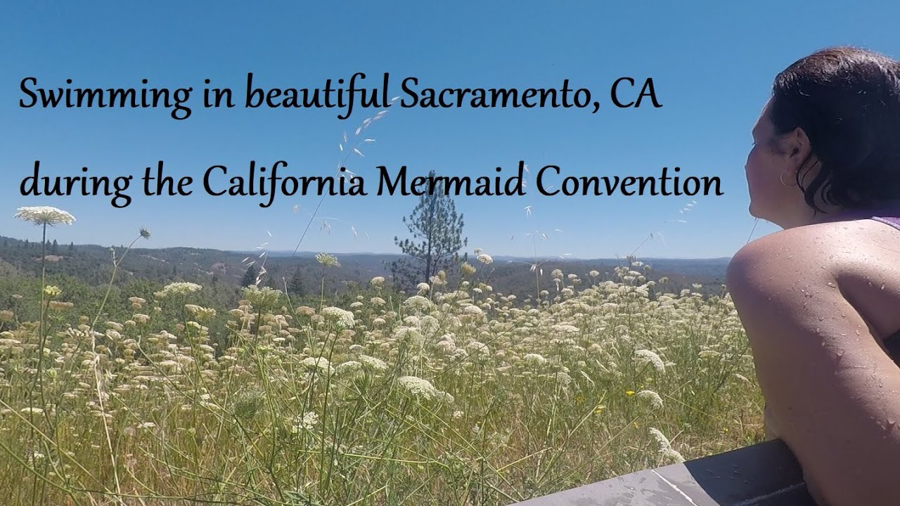 Infinity Pool swim during the California Mermaid Convention