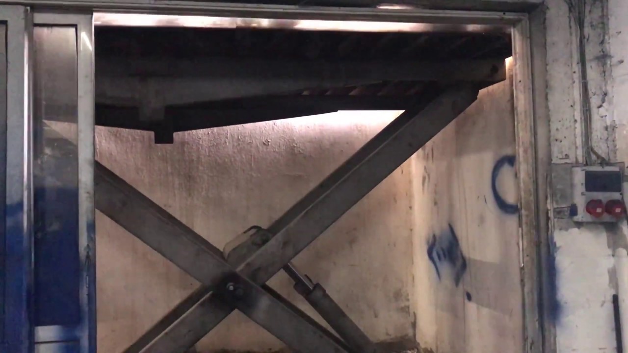 Hidrolik Makaslı Lift Asansör Araba Araç Asansörü