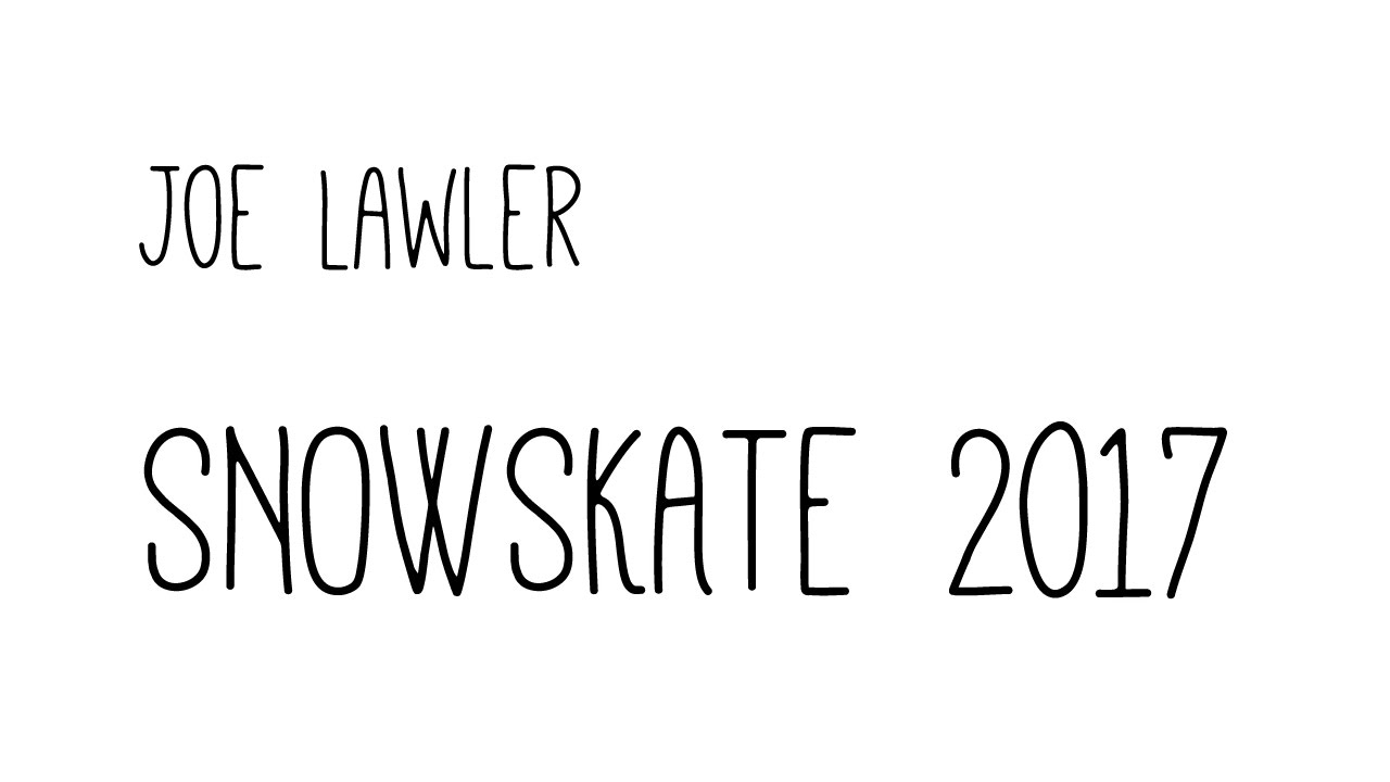 SNOW SKATE 2017 FULL PART