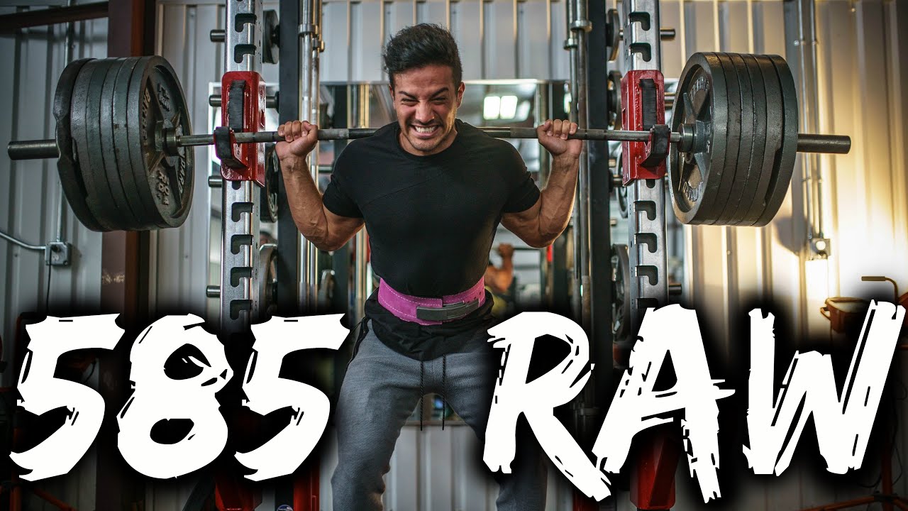 585 Pound RAW Squat | Summer Shredding Episode 03