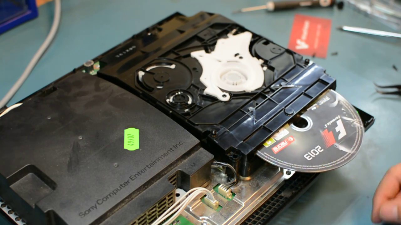 PS3 problem z napędem ?  Naprawa konsoli #WielkiElektronik dla Klient_Chojecka