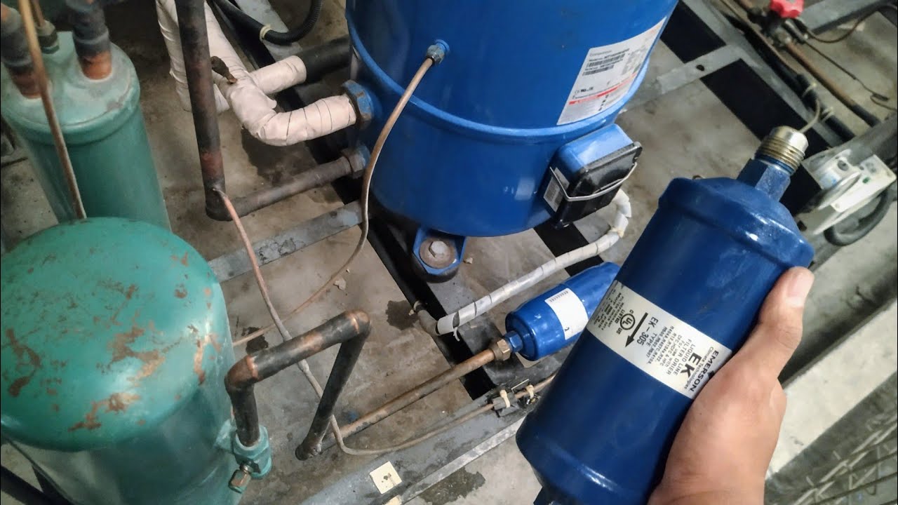 Cara mengganti Filter dryer AC yang mampet