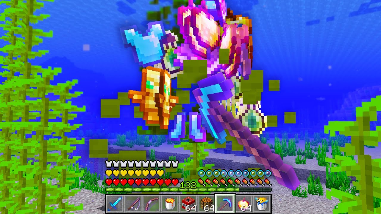 I discovered the LUCKIEST random drops in Minecraft UHC...