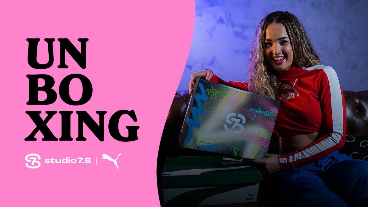 VICK PIRES FAZ O UNBOXING DO SEU LOOK PUMA PARA O DESFILE DO STUDIO 78 FASHION DROP