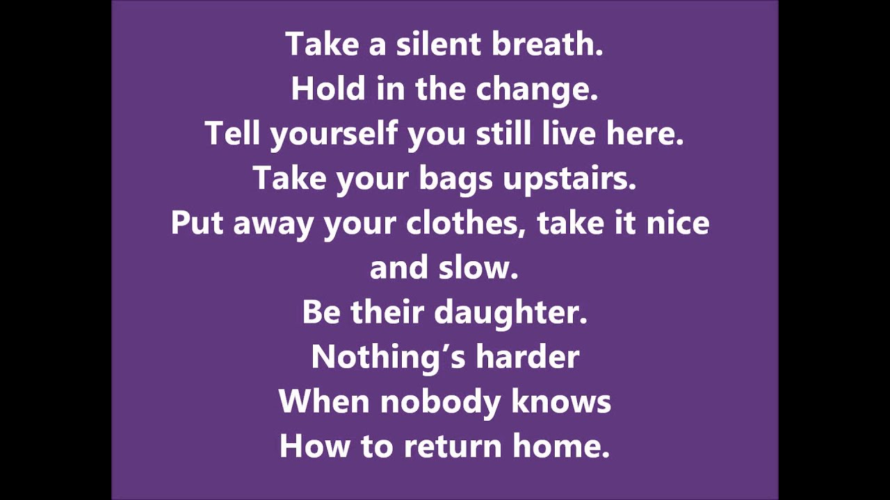 How To Return Home Karaoke / Instrumental Kerrigan & Lowdermilk