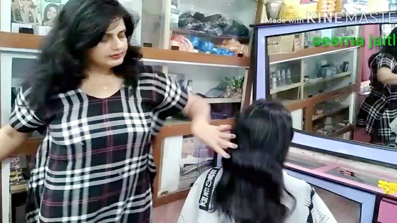 Emo cut for light hair💇 Hair cut  for very thin hair Seema jaitly