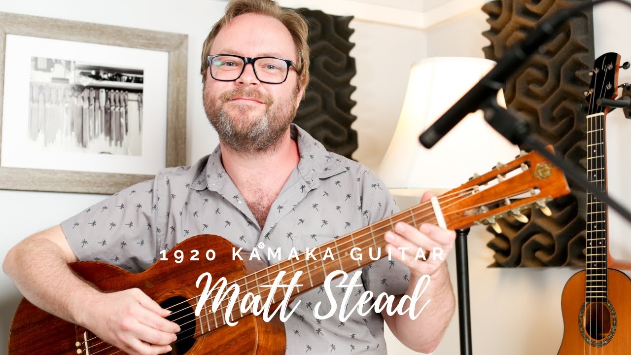 Vintage Guitar: Hawaiian Slack Key with 1920 Kamaka Guitar | Matt Stead