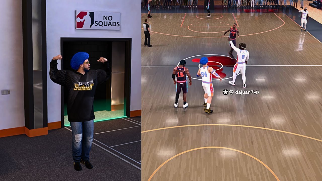 45-очковый трипл-дабл на моем 7-футовом трипл-дабле NBA 2K26!