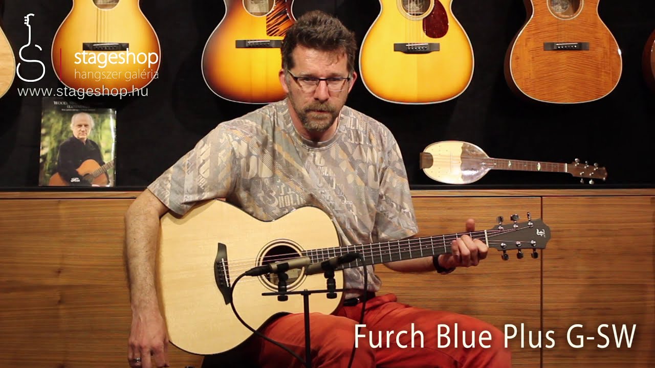 Furch Blue Plus G SW acoustic guitar demo in Stageshop