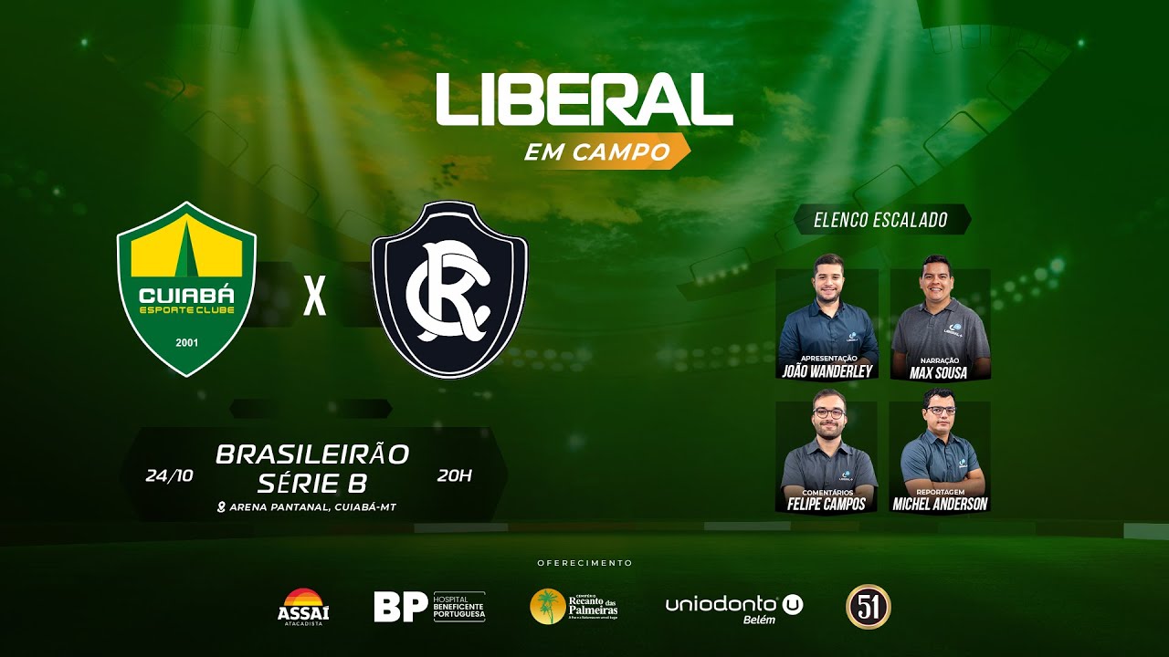 CUIAB&Aacute; X REMO | AO VIVO E COM NARRA&Ccedil;&Atilde;O | S&Eacute;RIE B 2025
