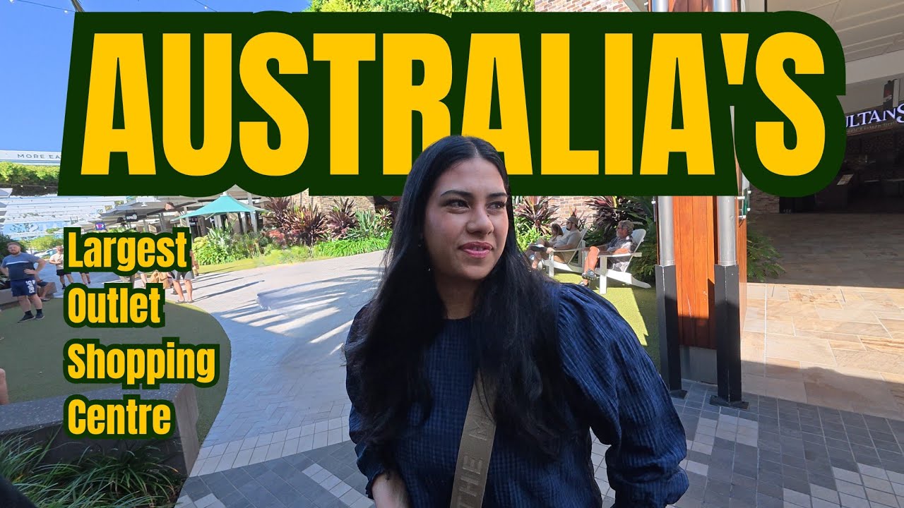Exploring Australia’s BIGGEST Outlet Shopping Centre! | Harbour Town Gold Coast 🇦🇺