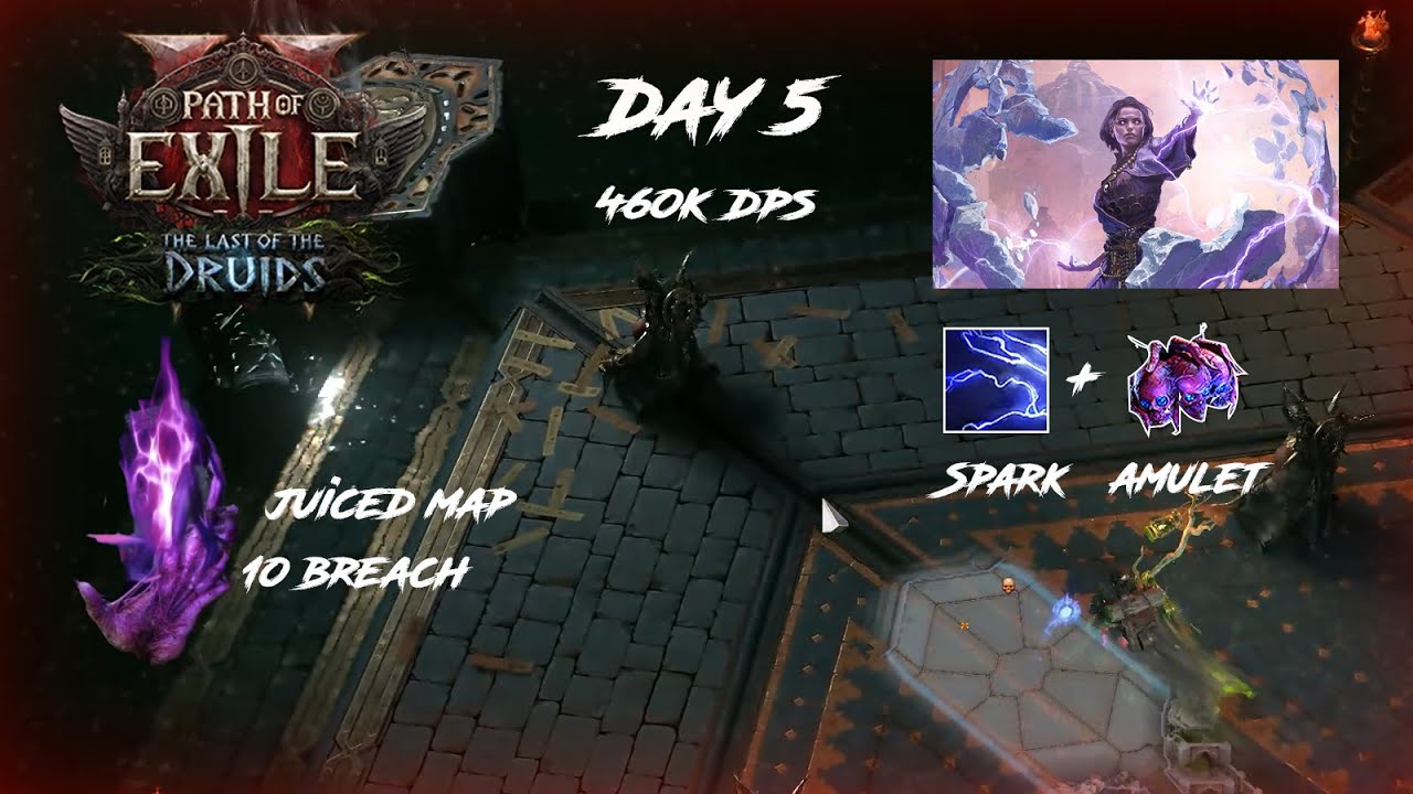 [POE2 0.4] Spark Crit Stormweaver Archmage - Juiced x10 Breach T15