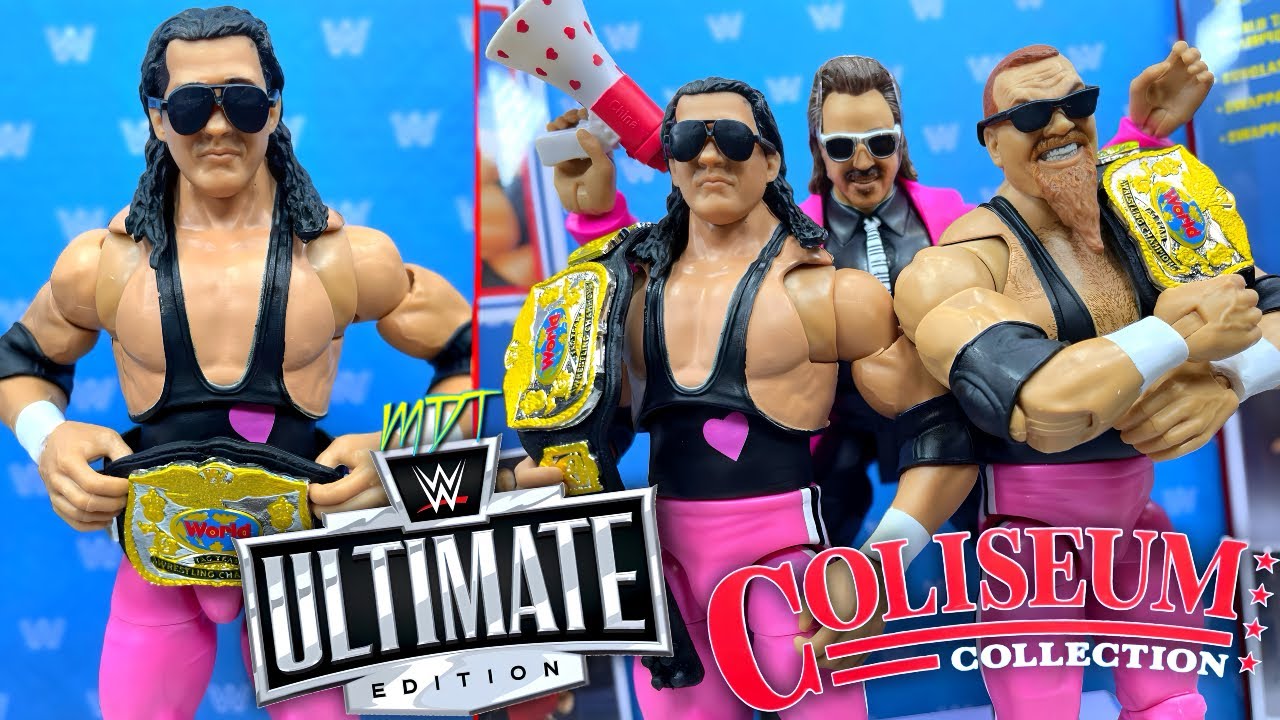 WWE Coliseum Collection Hart Foundation Ultimate Edition Figure Review!
