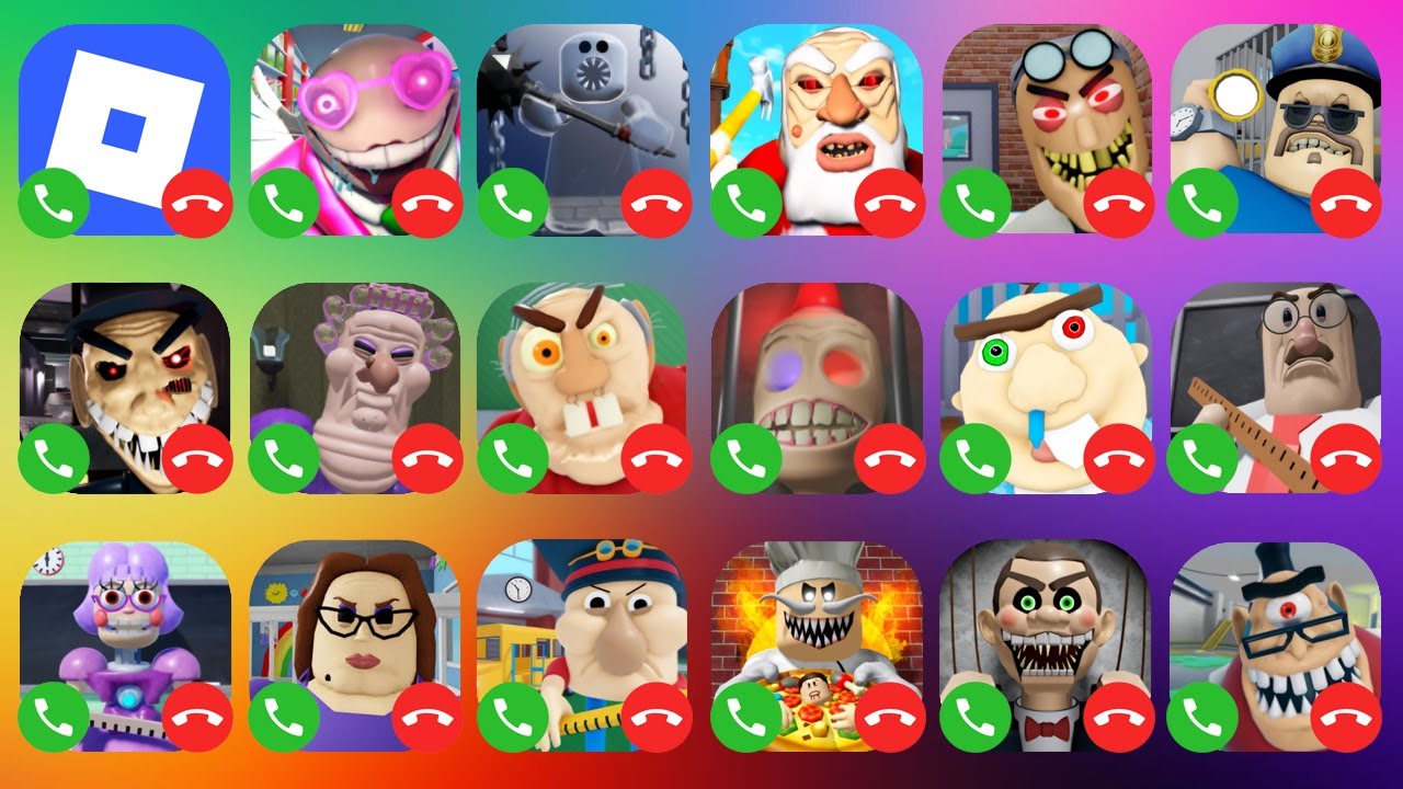 Roblox.MR YUMMY'S SUPERMARKET.RUN FROM GRANDPA. Bob the Dentist.BARRY'S PRISON.SIR SCARY'S .