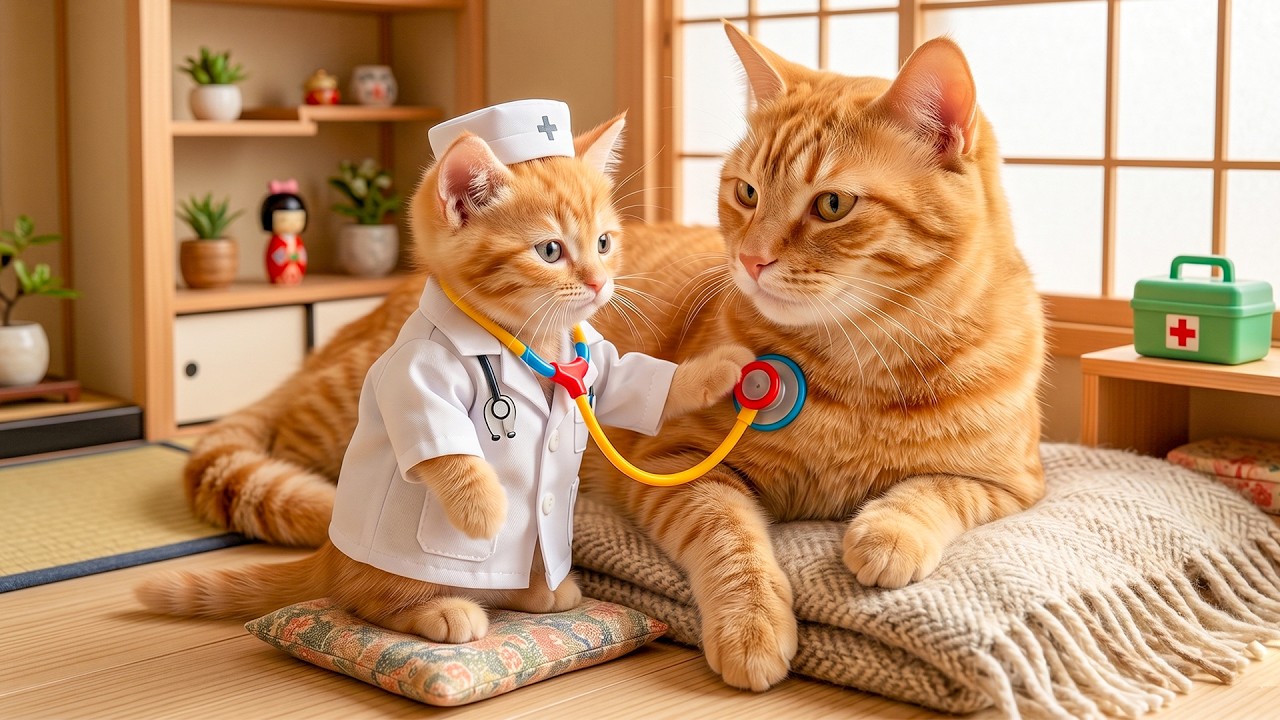 Ginger&rsquo;s First Patient&hellip; His Mama Cat 💔➡️ 💖 Ginger&rsquo;s Healing Compilation