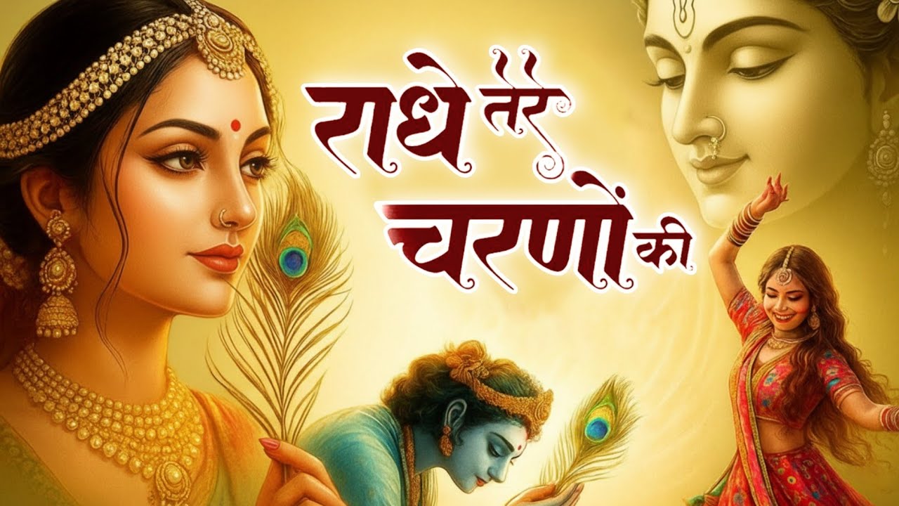 कृष्ण भजन : राधे तेरे चरणों की | Radhe Tere Charno Ki | Krishna Bhajan | Bhumika Sharma Viral Bhajan