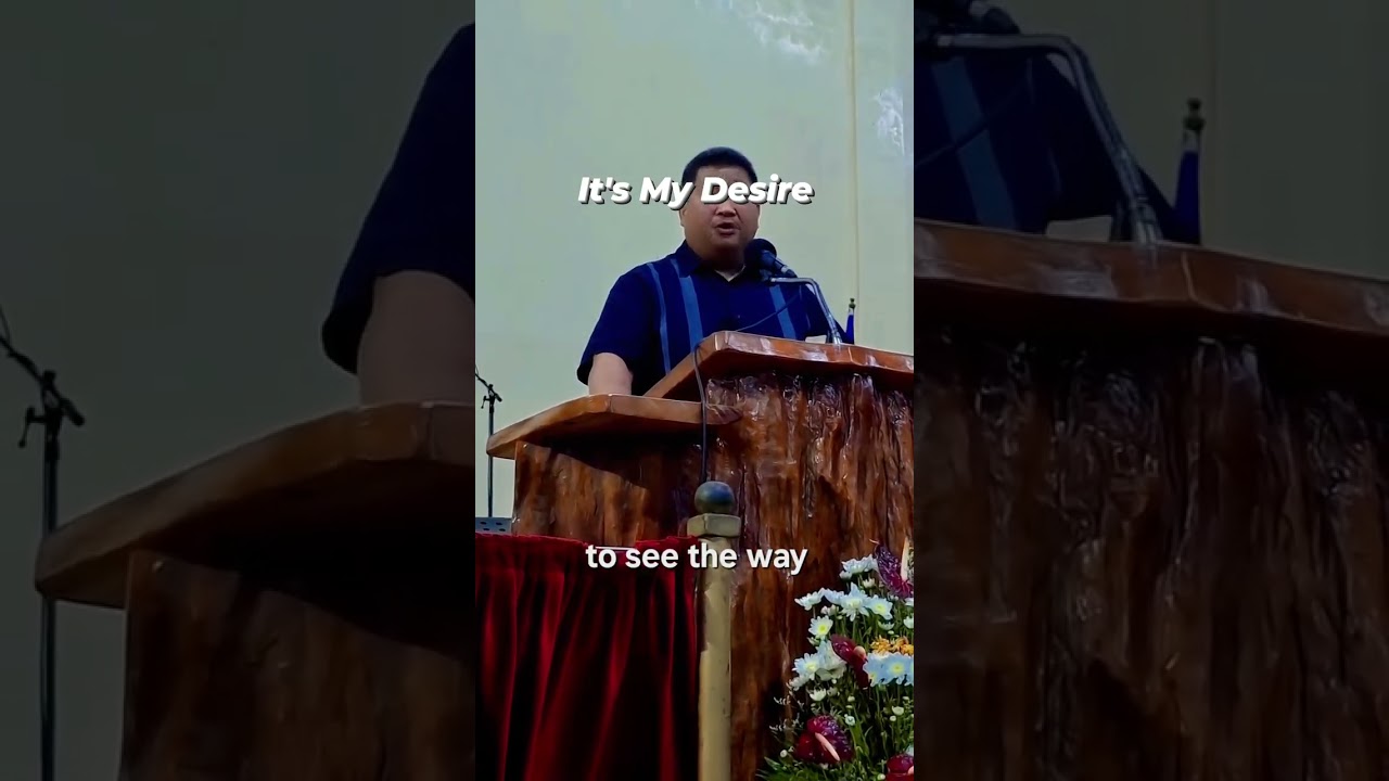IT'S MY DESIRE BY BROTHER ALVIN MARTINEZ at iloilo Baptist Church Jaro