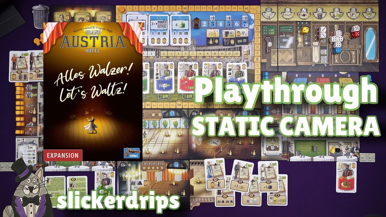 Grand Austria Hotel: Let's Waltz! - Playthrough (Static Camera)