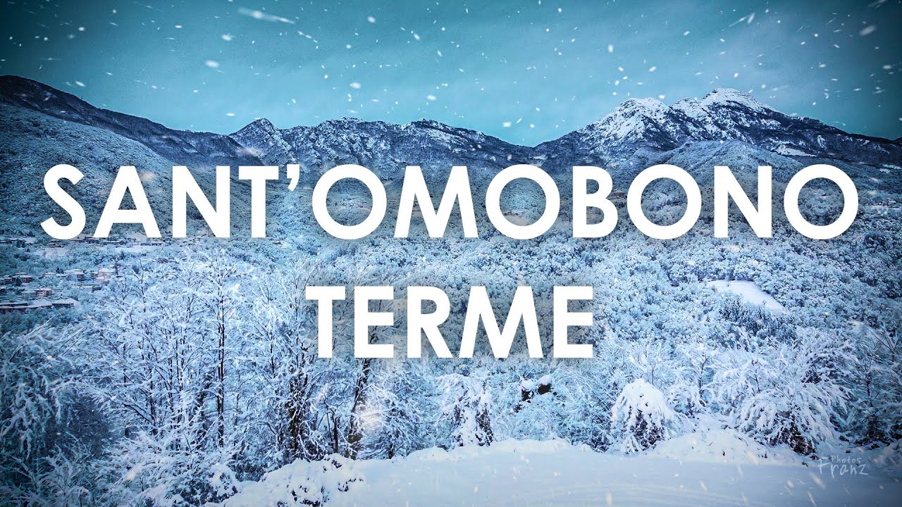 Sant'Omobono Terme - Nevicata dell'8 Dicembre 2021 (Drone)