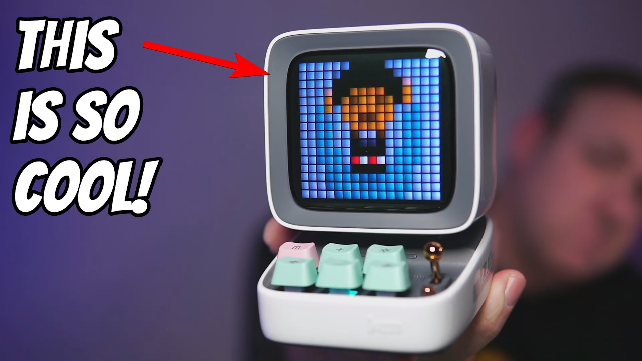 Обзор портативной игровой Bluetooth-колонки Divoom Ditoo Pixel Art