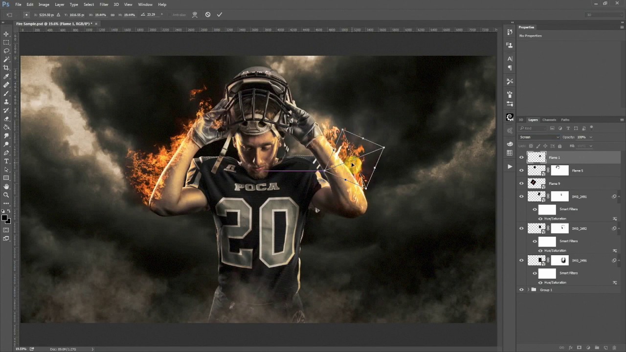Fire Overlay Demo