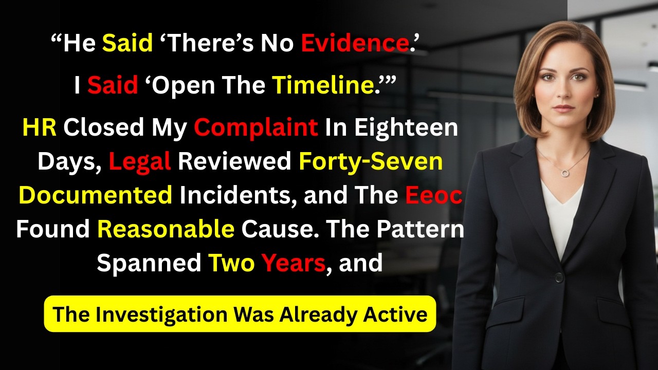HR Closed My Discrimination Complaint—The EEOC Cited 47 Documented Incidents