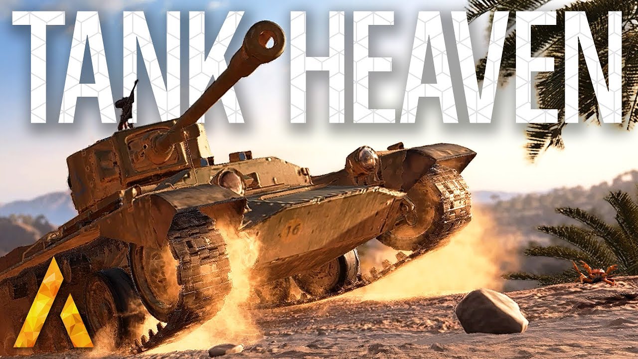 Tanking on Al Sundan is AMAZING! - Battlefield 5 New Map Tank gameplay