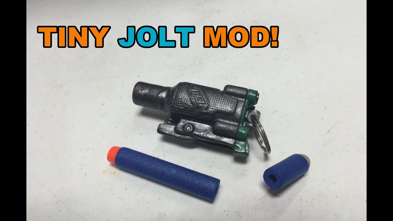 Tiny Nerf Jolt! Compact Nerf Blaster Mod | Walcom S7