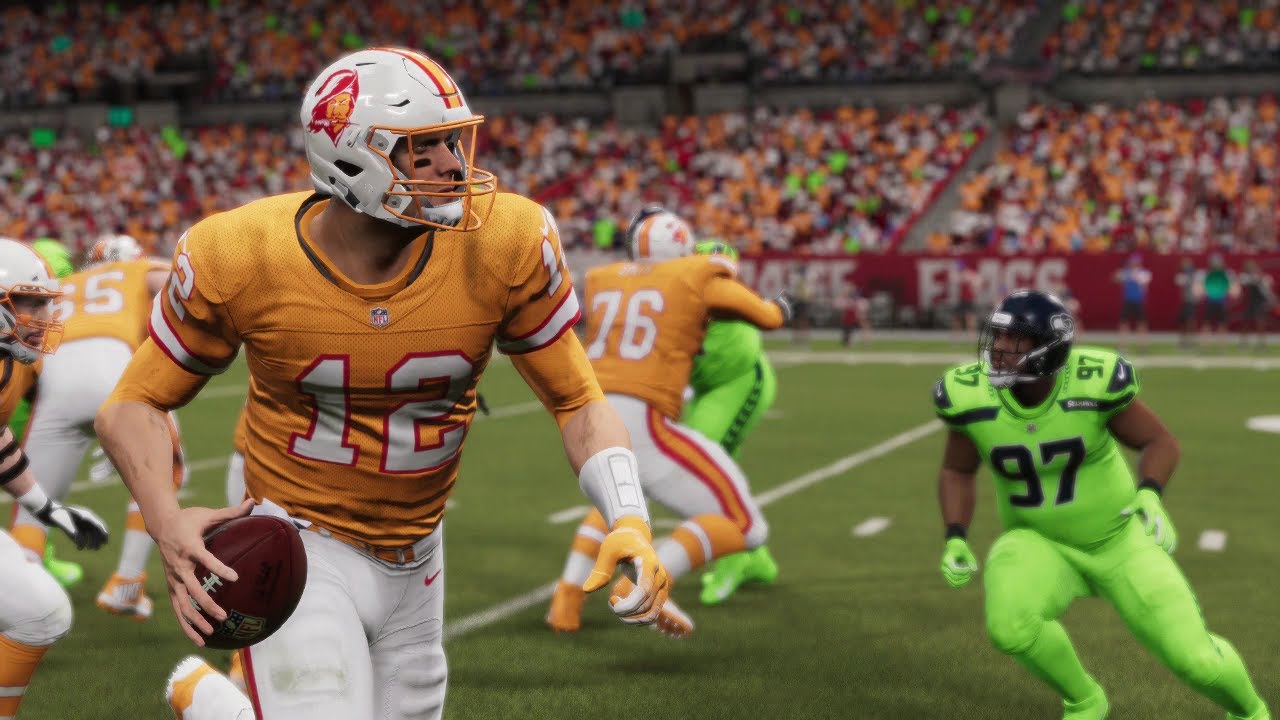 Madden 21 - Buccaneers vs Seahawks | Tom Brady vs Russell Wilson - Tampa Bay vs Seattle Gameplay