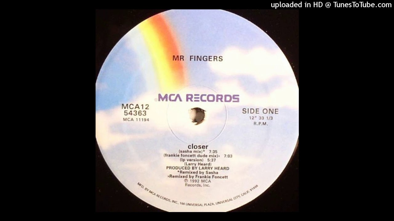 Mr. Fingers | Closer (Frankie Foncett Dude Mix)