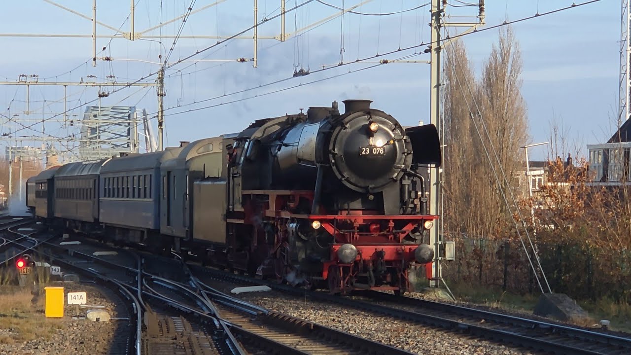 Spoorzicht | VSM Christmas Express bij Lent en Nijmegen