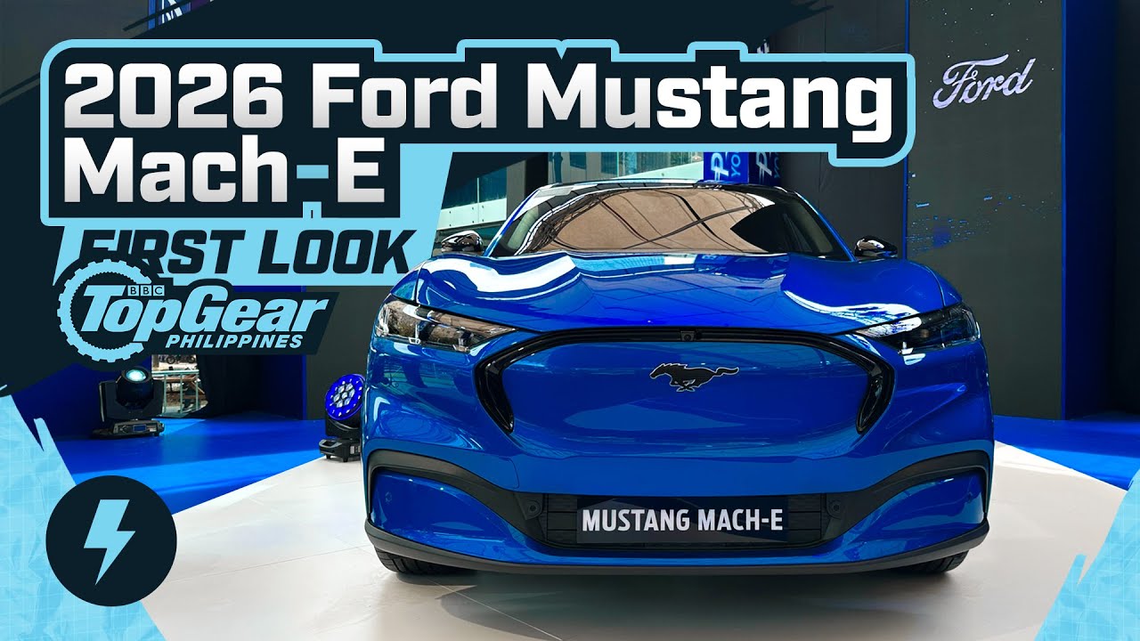 2026 Ford Mustang Mach-E preview: A quick look at Ford&rsquo;s newest EV in PH | Top Gear Philippines