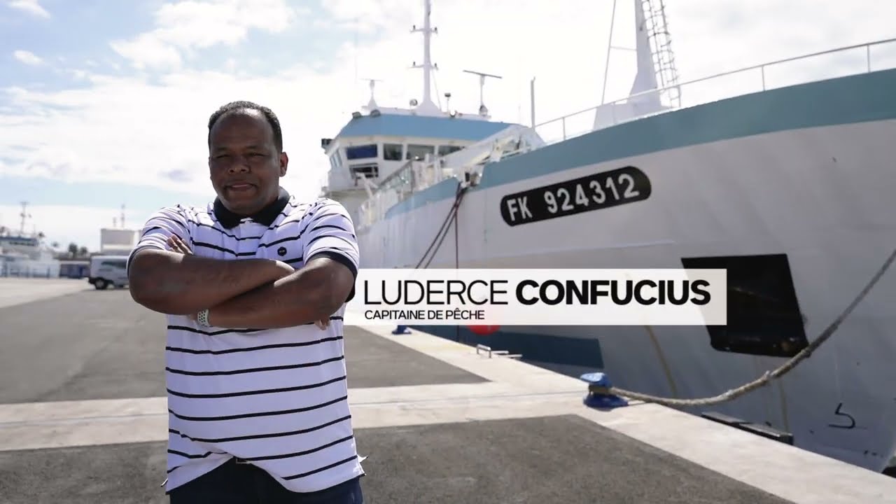 Luderce Confucius, capitaine de pêche à la SAPMER