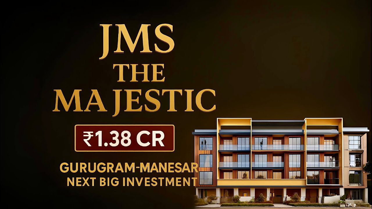 JMS The Majestic Gurugram | ₹1.38 Cr | Luxury Low Rise Floors | ACTUAL SAMPLE FLAT TOUR |
