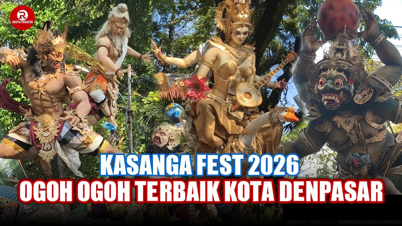 Ogoh Ogoh Terbaik Kasanga Fest 2026 Kota Denpasar