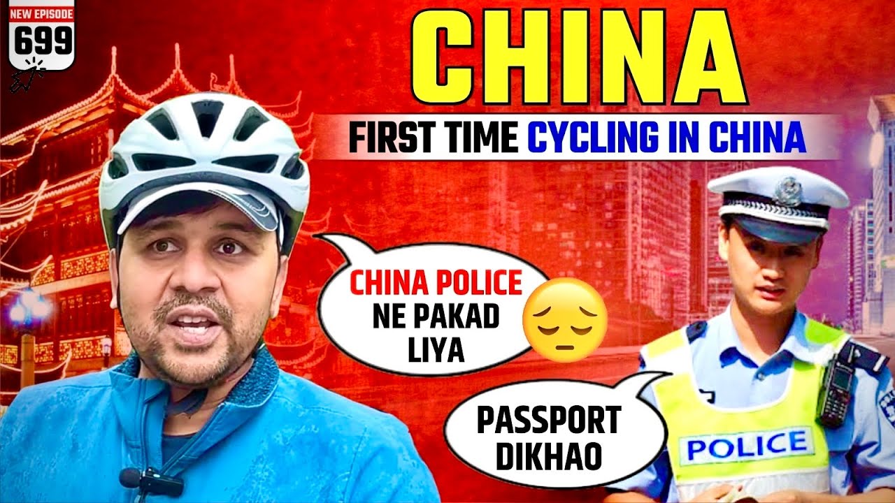 Riding in CHINA is  Challenging