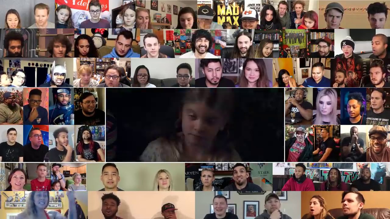 Captain Marvel Trailer 2 Reaction Mashup