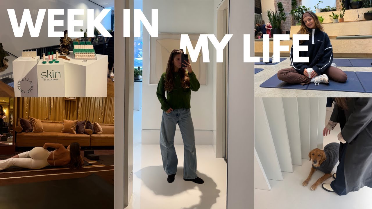 NYC Week in my Life: running a clean beauty brand, focusing on my health & embracing the snow storm