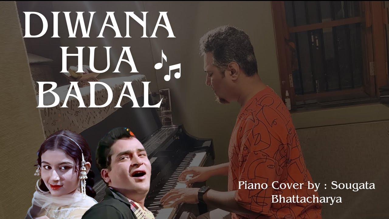 Diwana Hua Badal | Piano Cover | Easy Piano Learn