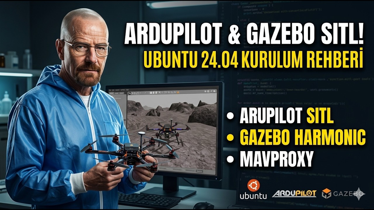 2- Ubuntu 24.04 ArduPilot + SITL + Gazebo Harmonic Kurulumu | Dron Uçuş Simülasyonu | Yüksek İrtifa