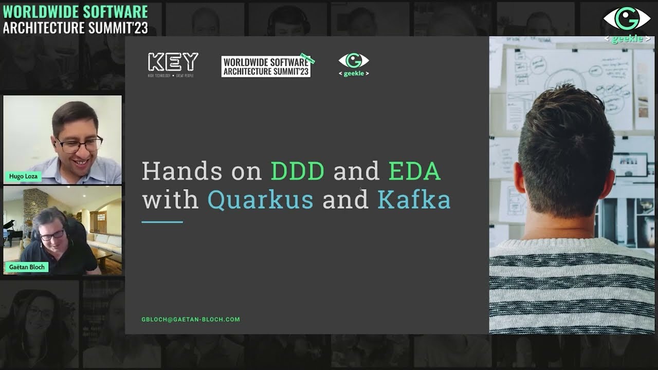 Hands on DDD and EDA with Quarkus 3 and Kafka