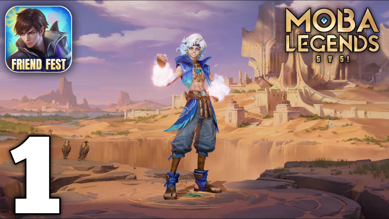 First Time Playing MOBA Legends 5v5!