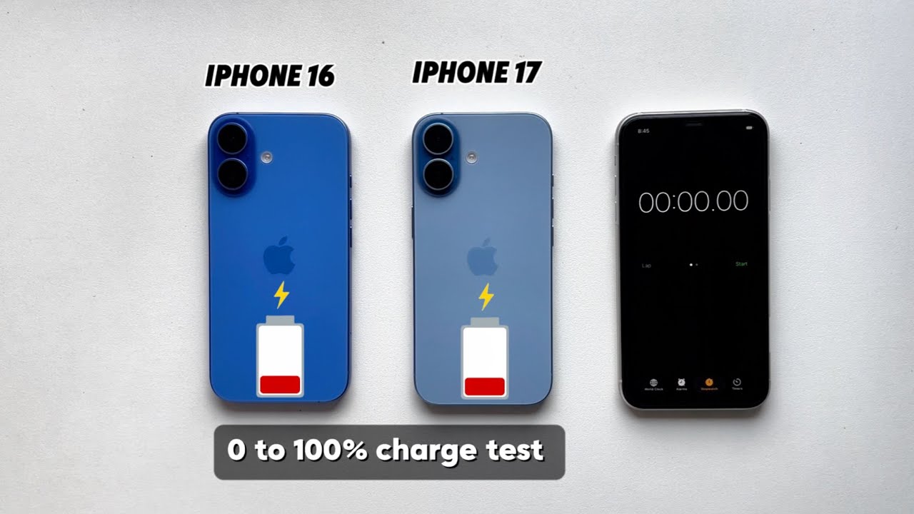 iPhone 16 vs iPhone 17 Charging Speed Test | Which One Wins in 2026?