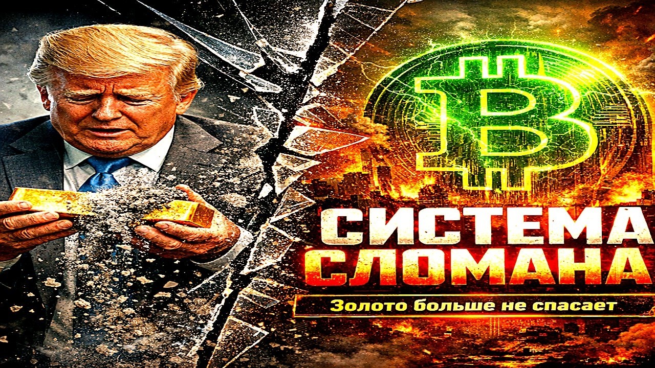 Почему БИТКОИН РАСТЕТ, когда мир рушится? Вся ПРАВДА про золото и крипту!
