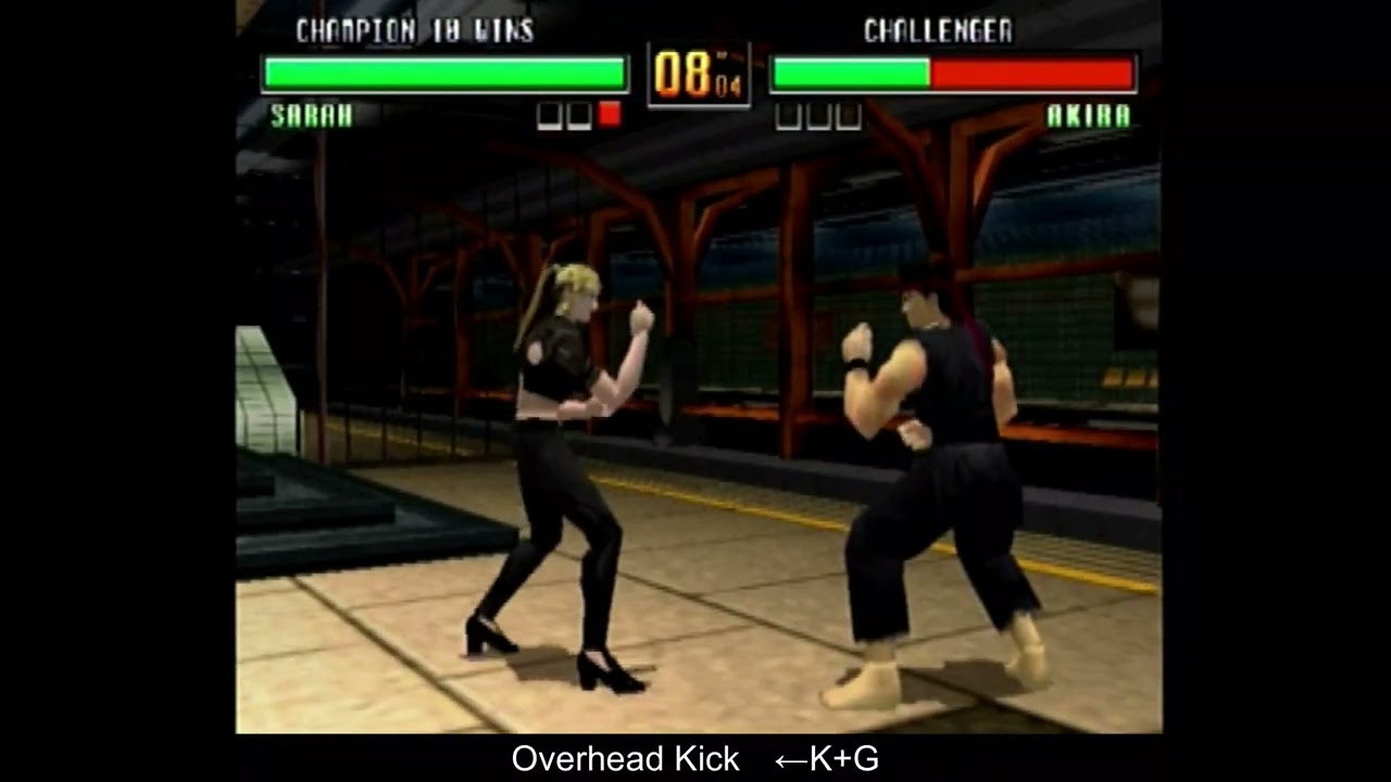 VF3tb virtua fighter3tb Sarah all moves