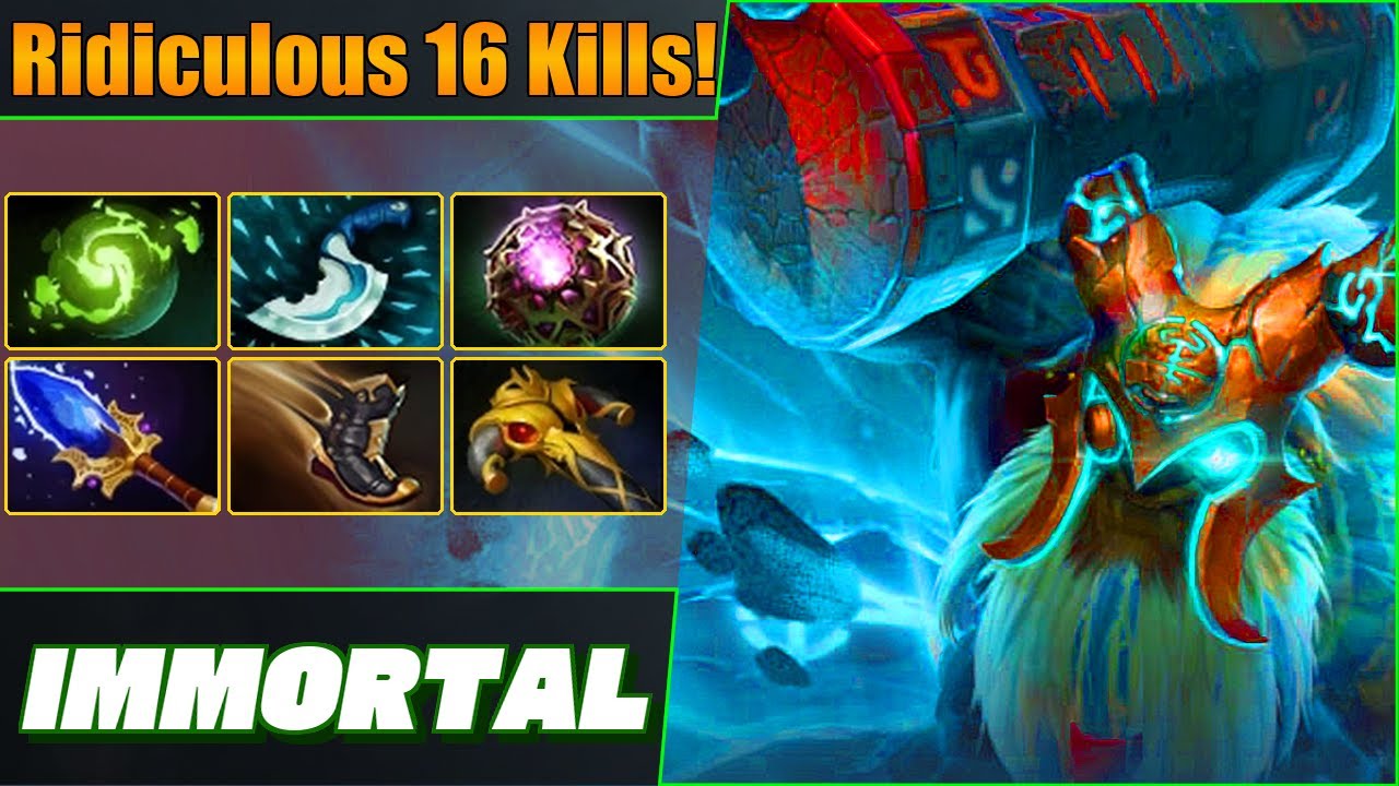 Immortal Earthshaker Mid ⚡ Spectacular 16 Kills! Dota 2 DotaPulse Full Gameplay