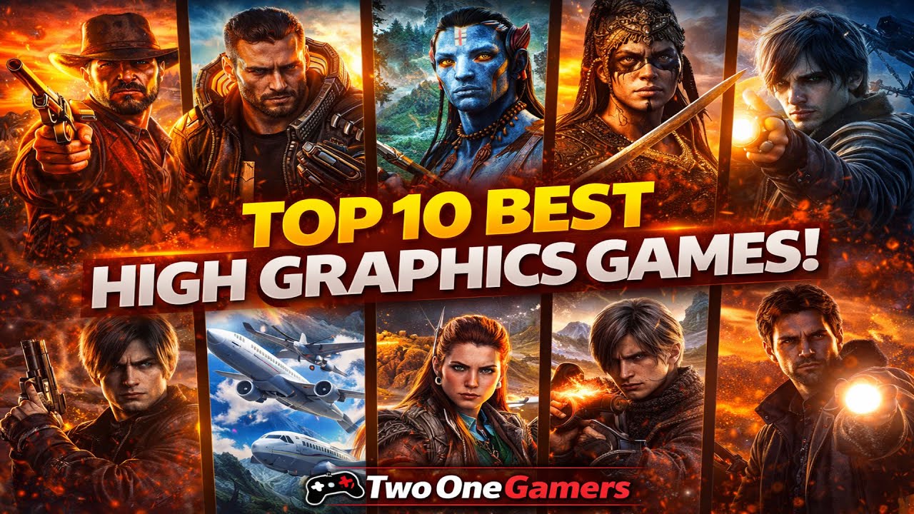 Top 10 Best High Graphics Games You Must Play in 2026 🔥 | PC & Console - Two One Gamer