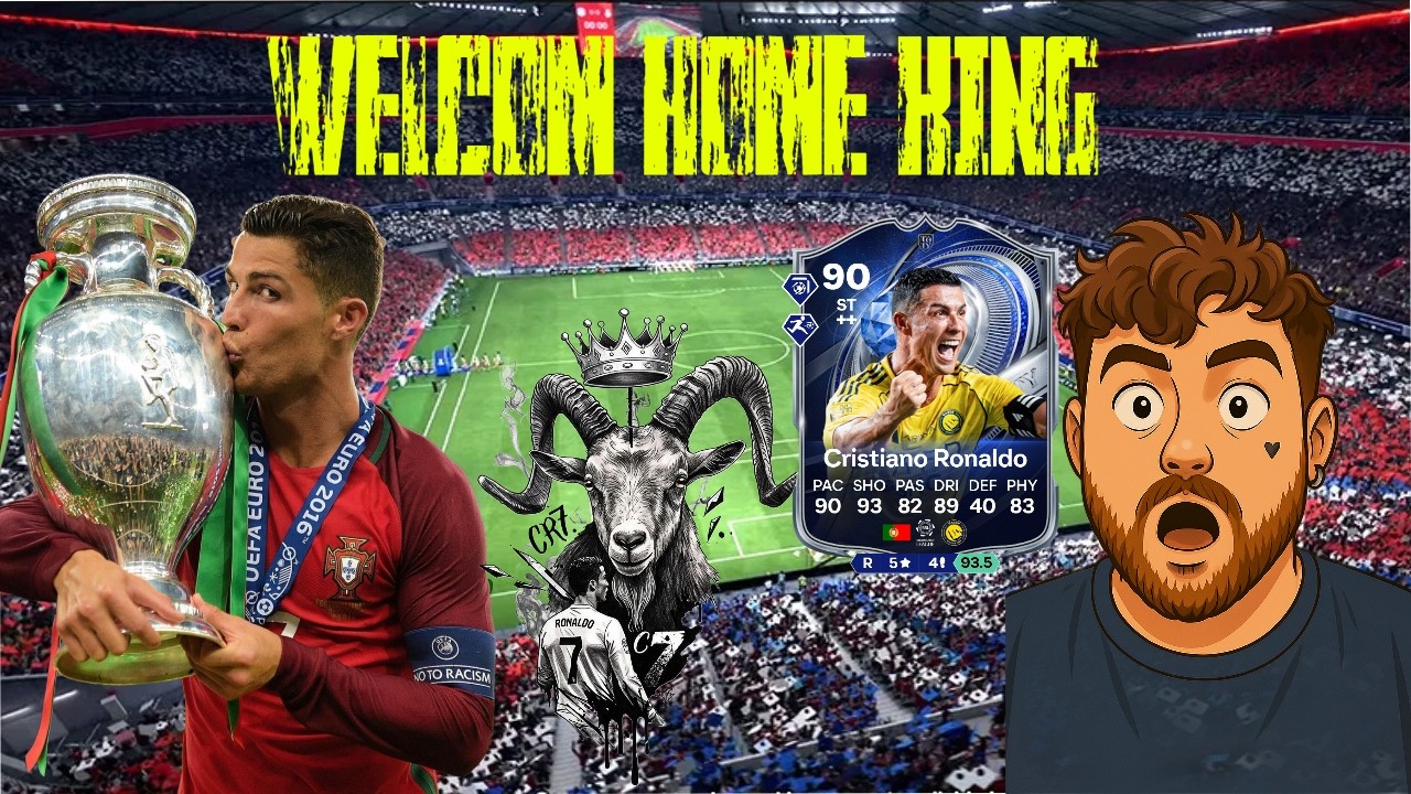 WELCOM HOME KING !!! CRISTIANO RONALDO TOTY E IN SFARSIT GATA!!!