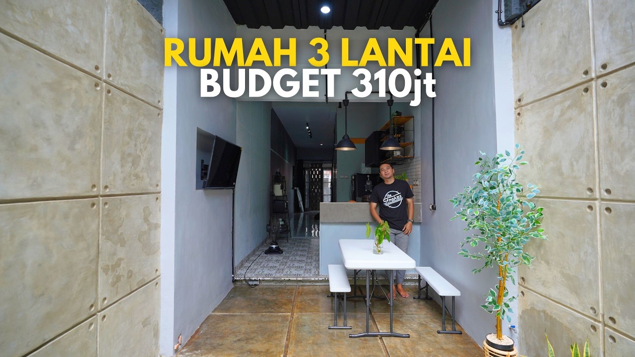Rumah 3x25 Meter yg Memanjang Kayak Gerbong